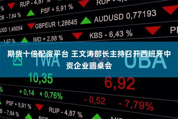 期货十倍配资平台 王文涛部长主持召开西班牙中资企业圆桌会